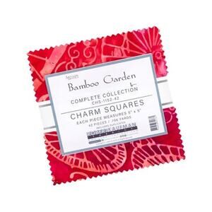 Bamboo Garden Batiks Charm Pack by Lunn Studios for Robert Kaufman